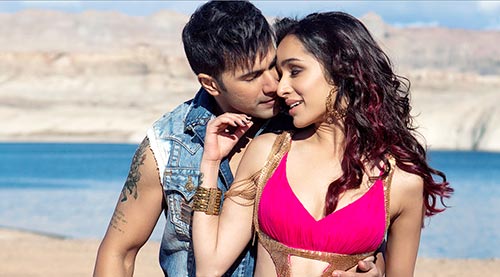 Shraddha Kapoor has a tough time keeping steps with Varun Dhawan