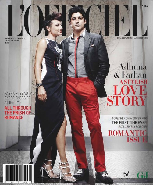 Check out: Adhuna, Farhan Akhtar on cover of L’Officiel