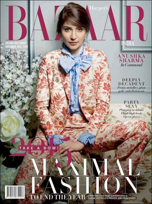 Check out: Anushka Sharma features on the cover of Harper’s Bazaar India