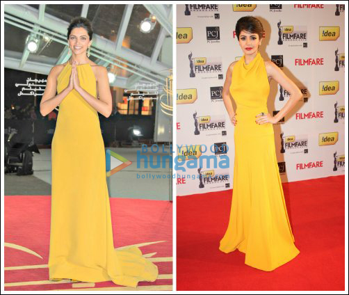 Style Seal: Anushka and Deepika display their mellow-yellow side