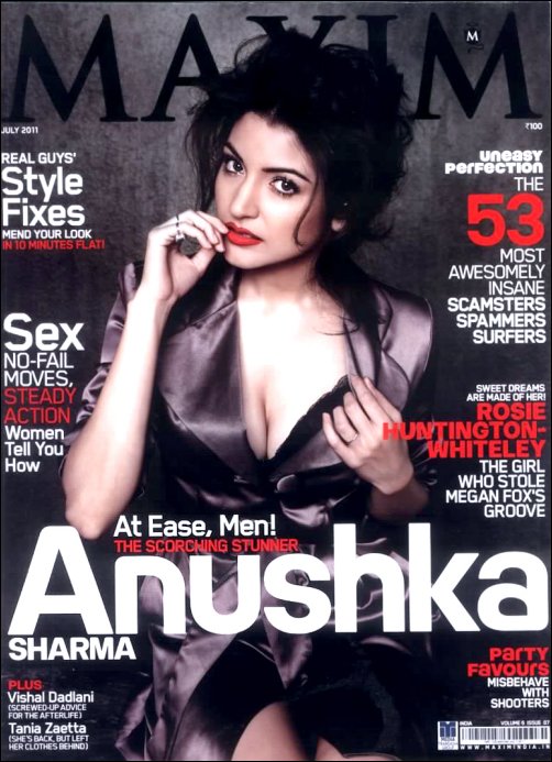 Anushka Sharma heats it up in Maxim