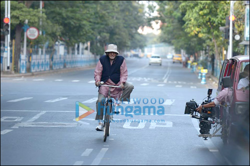 Check out: Amitabh Bachchan riding a bicycle in Kolkata
