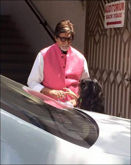 check out amitabh bachchan attends granddaughter aaradhyas annual day event 3