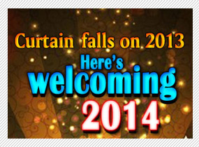 Curtain falls on 2013… Here’s welcoming 2014