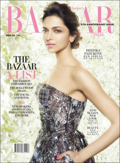 Check out: Deepika on the cover of Harper Bazaar
