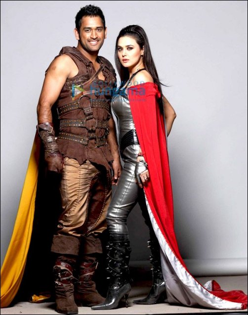 ‘Gladiator’ Dhoni & ‘Superwoman’ Preity shoot Emami Cooking Oil commercial