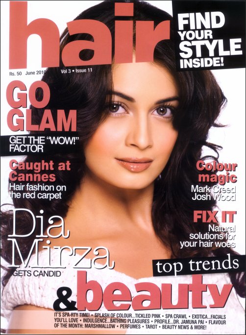 Dia Mirza glows her way through in Hair