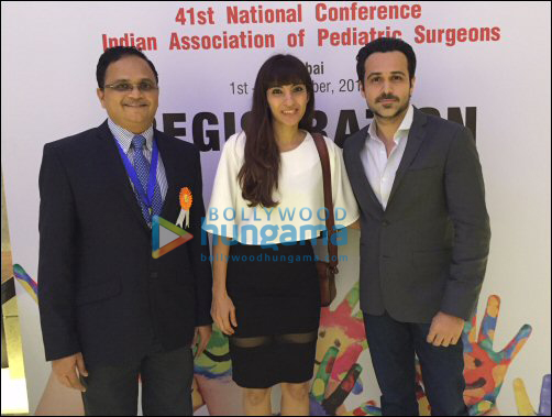 Emraan Hashmi turns guest speaker for the Indian Association of Pediatric Surgeons conference