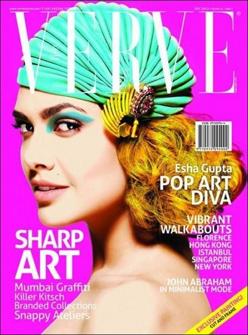 Esha Gupta goes funky on Verve cover
