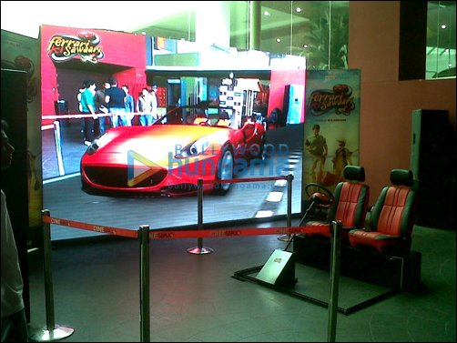 Augmented reality concept to promote Ferrari Ki Sawaari