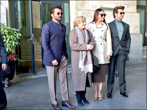 check out hrithik roshan sonakshi sinha and anil kapoor fly to madrid for iifa 2016 6