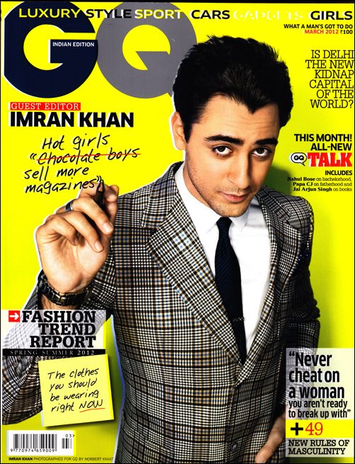 Imran Khan takes over GQ