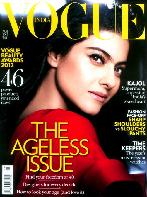Supermom Kajol on Vogue cover