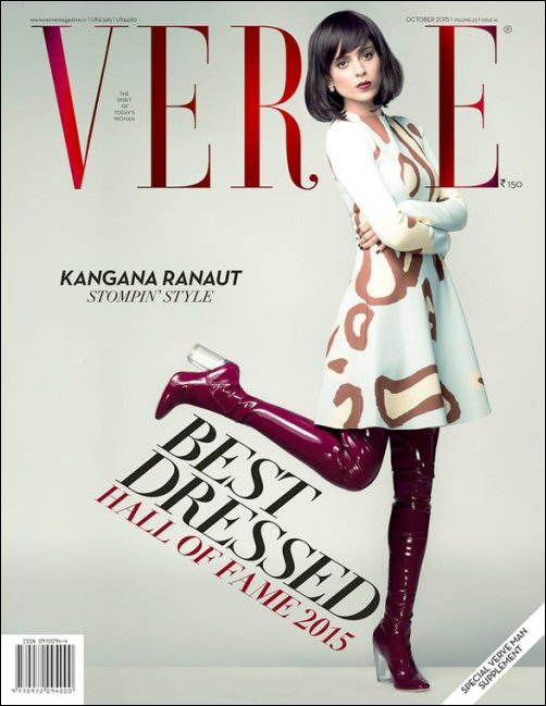 Check out: Kangna Ranaut’s stylish avatar for the cover of Verve