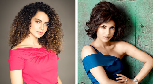 Kangna Ranaut, Priyanka Chopra share a common crisis – No Heroes to work with