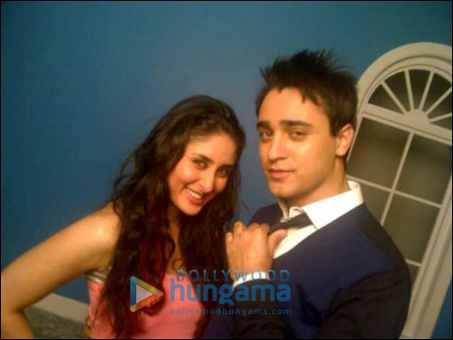 Check Out Kareena and Imran doing publicity shoot of Ek Main Aur Ekk Tu