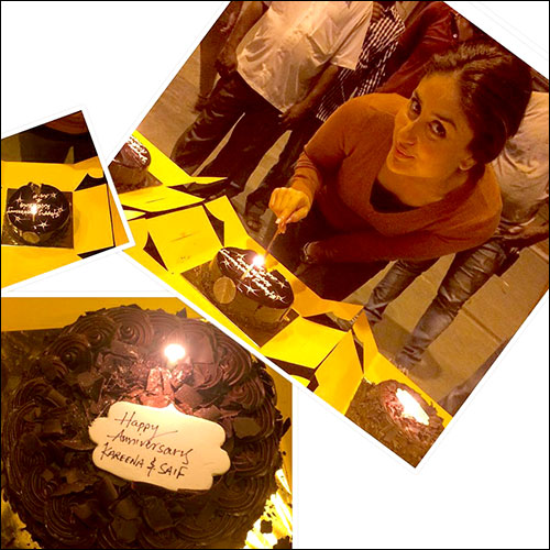 Check out: Kareena Kapoor Khan celebrates anniversary on the sets of Ki and Ka