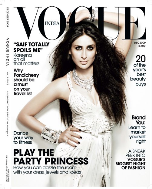 Konfident Kareena on Vogue Cover