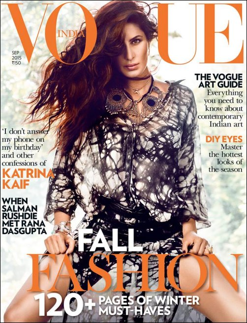 Check out: Katrina Kaif sizzles on the cover of Vogue India