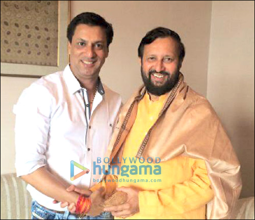 Check out: Madhur meets the new I&B Minster