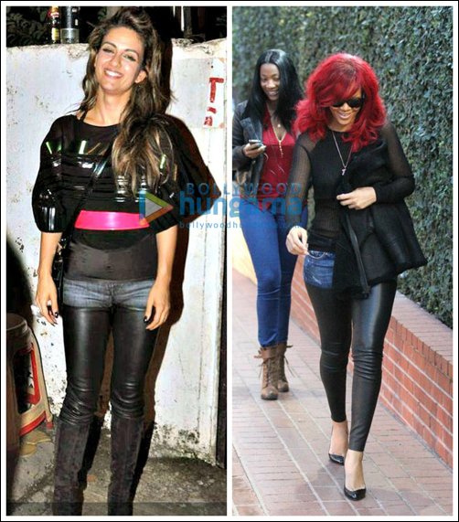 Style Seal: Natasha Poonawala and Rihanna sport same pants