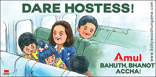 Check out: Amul’s 80’s advert featuring Neerja Bhanot