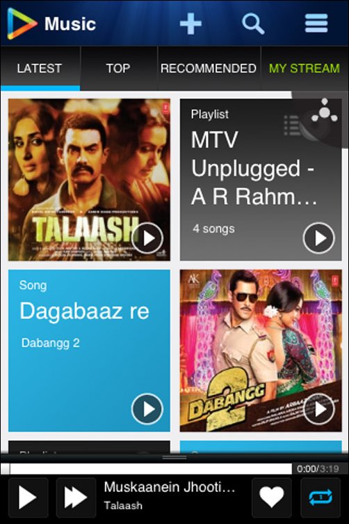 Hungama Music App number one in 7 Days