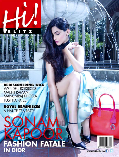 Check out: Sonam on the cover of Hi! Blitz