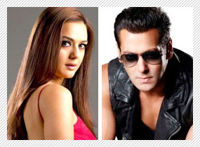 Preity Zinta, Salman Khan