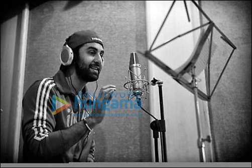 Ranbir raps for special promotional track of Barfi!