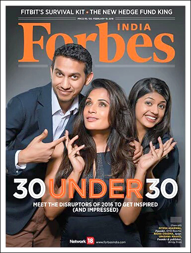 Check out: Richa Chadha on the cover of Forbes India