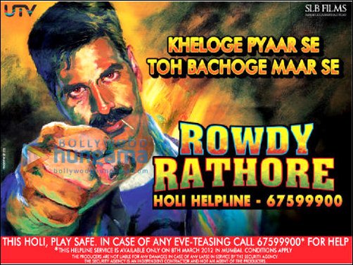 Rowdy Rathore to fight against eve-teasing this Holi