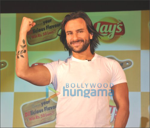 Saif Ali Khan does body art