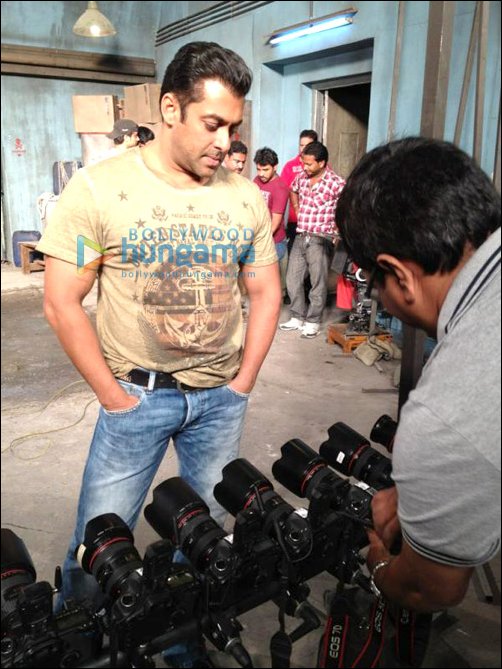 Check Out: Salman on the sets of Ek Tha Tiger