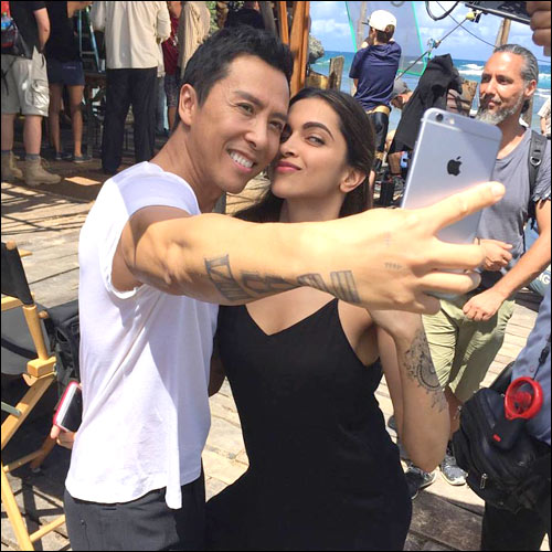 Check out: Deepika Padukone poses for a selfie with Donnie Yen