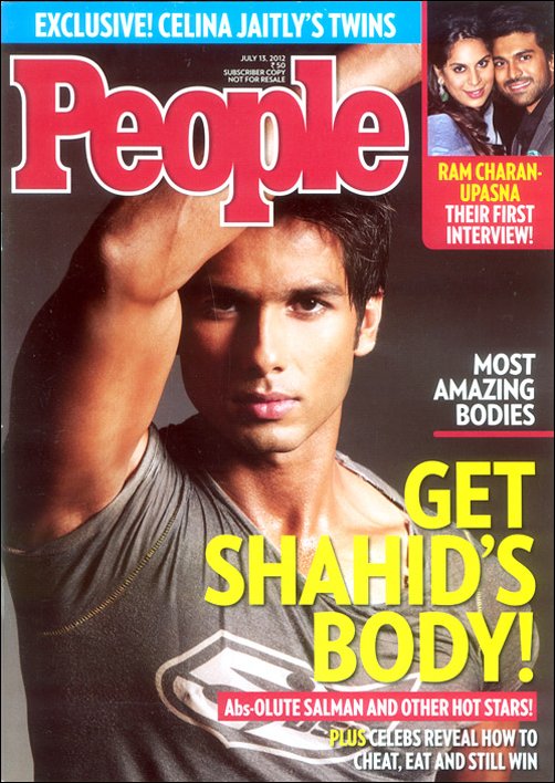 Shahid on cover of People magazine