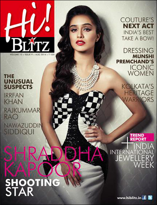 Check out: Shraddha Kapoor on the cover of Hi! Blitz