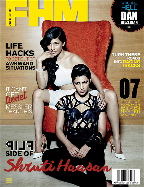 Check out: Shruti Haasan on the cover of FHM