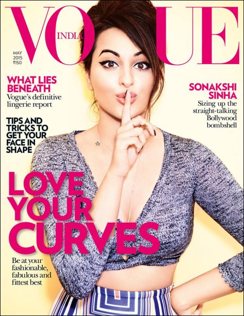 Check out: Sonakshi Sinha sizzles on the cover of Vogue