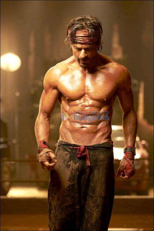 Shah Rukh Khan gets 8 pack abs for Happy New Year