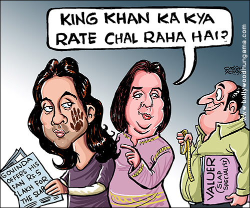 Bollywood Toons: Shah Rukh Khan’s slap!