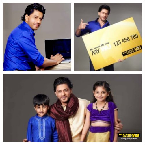 Check out: SRK’s advert for Western Union