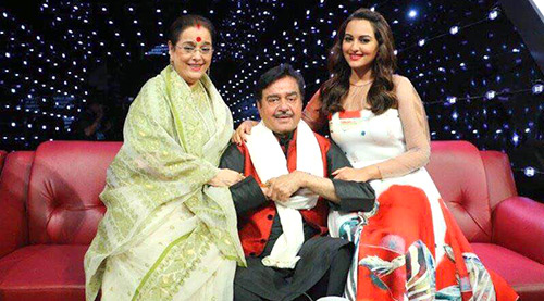 Check out: Parents of Sonakshi Sinha surprise her on the sets of Indian Idol