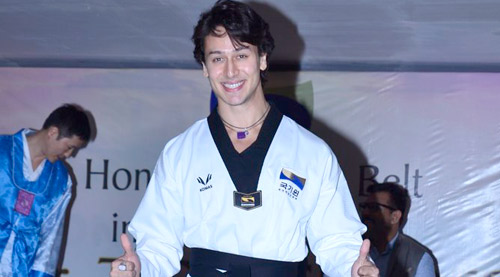 Tiger Shroff on being honoured by the World Taekwondo Headquarters