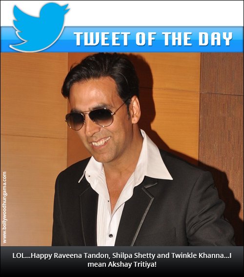 Tweet Picking: Happy Raveena, Shilpa & Twinkle