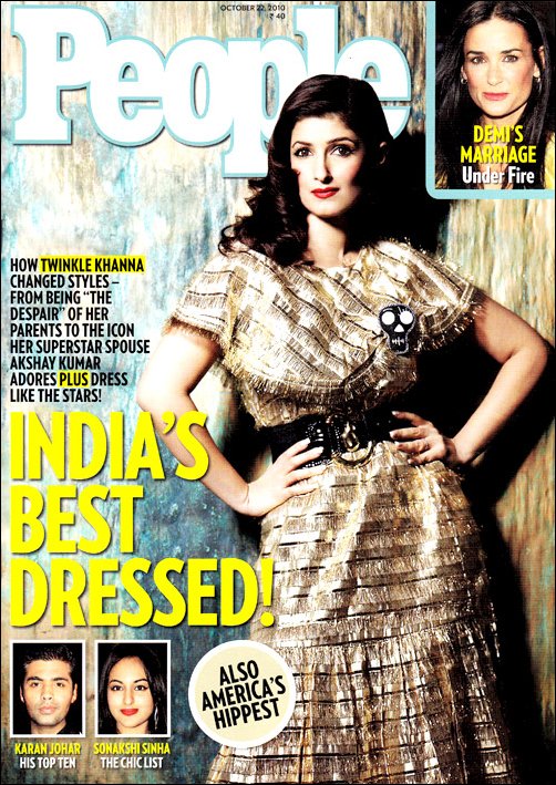 Twinkle Khanna dazzles on People cover
