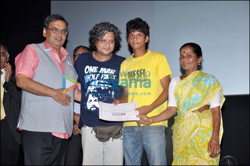 BMC worker’s son gets scholarship at Whistling Woods