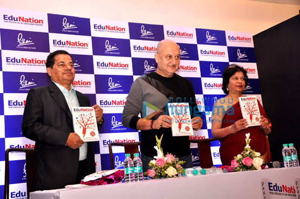 anupam kher at the launch of book edu nation 5