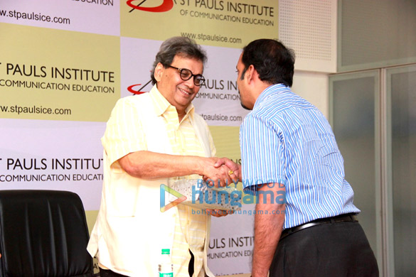 naseeruddin shah subhash ghai at the launch of stpaulsice com 8