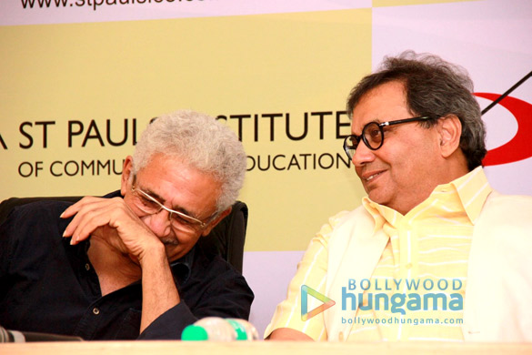 naseeruddin shah subhash ghai at the launch of stpaulsice com 3